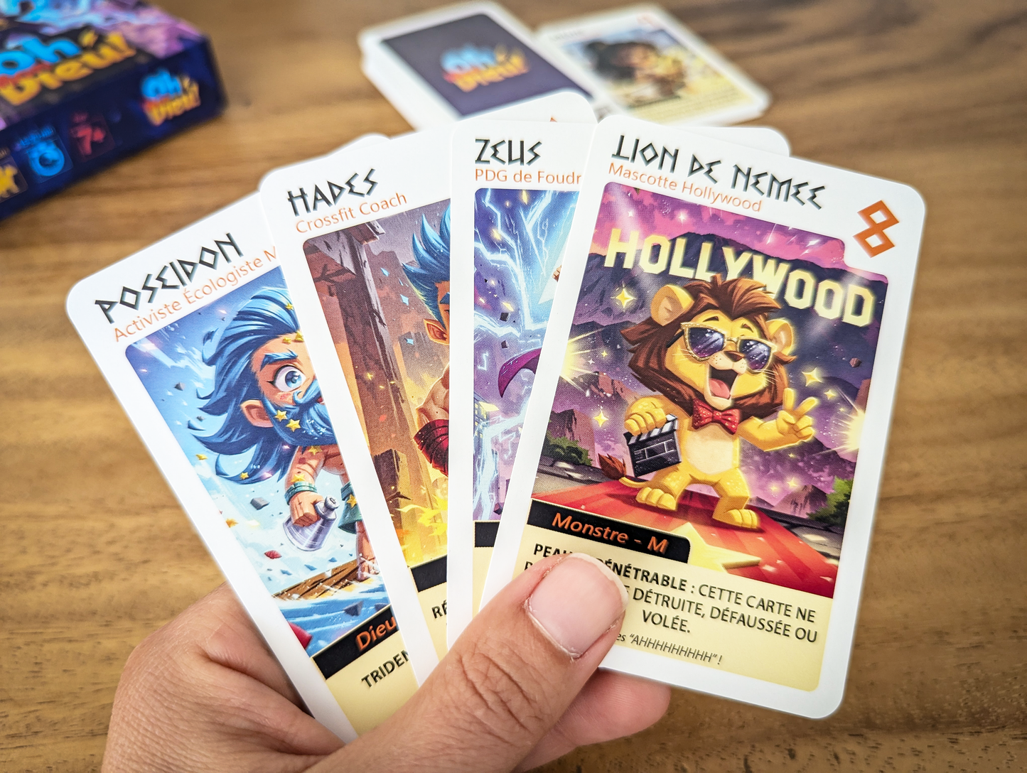 OhMonDieu, jeu d’ambiance fun et familial