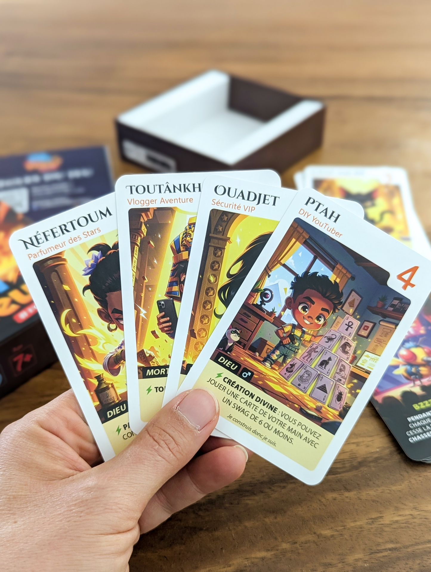 OhMonDieu - Egypte , jeu de société familial