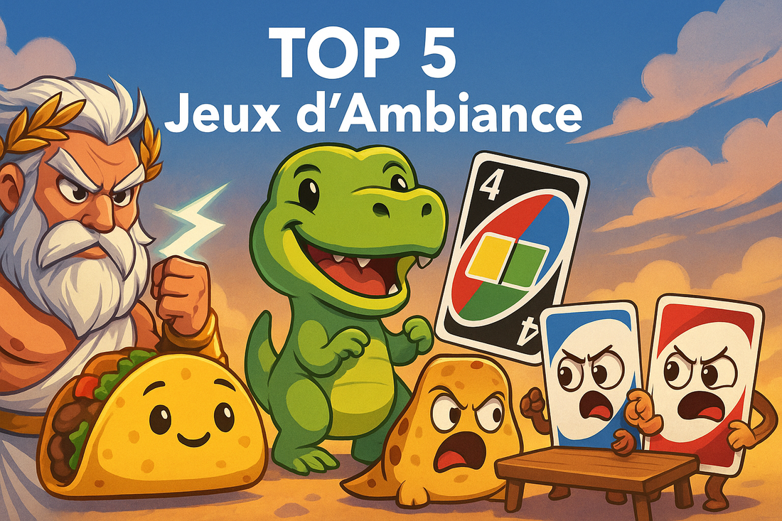 🎉 Top 5 des jeux d’ambiance pour des soirées inoubliables