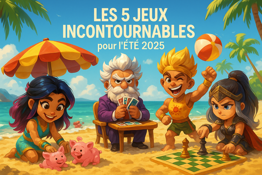 ☀️Les 5 jeux incontournables pour animer votre été 2025